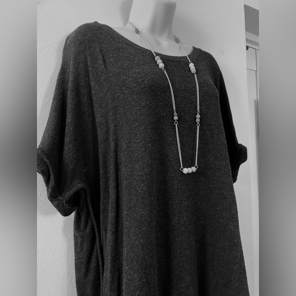 Matty M Charcoal Knitwear - Picture 5 of 9